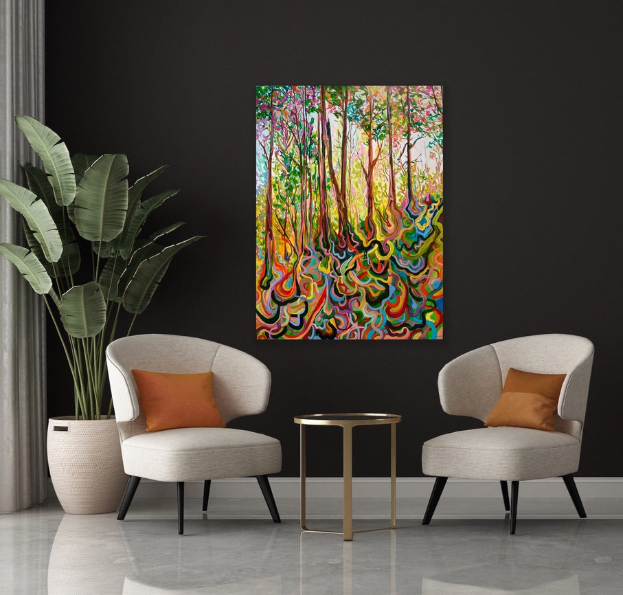Forest Cathedral | 36x48