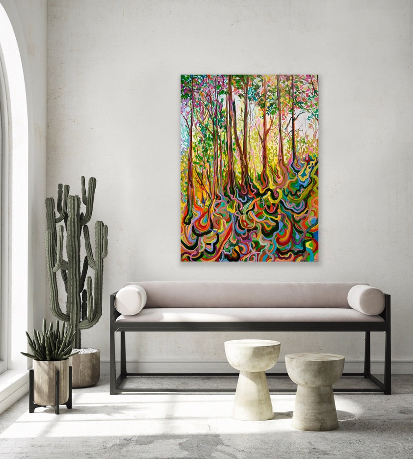 Forest Cathedral | 36x48