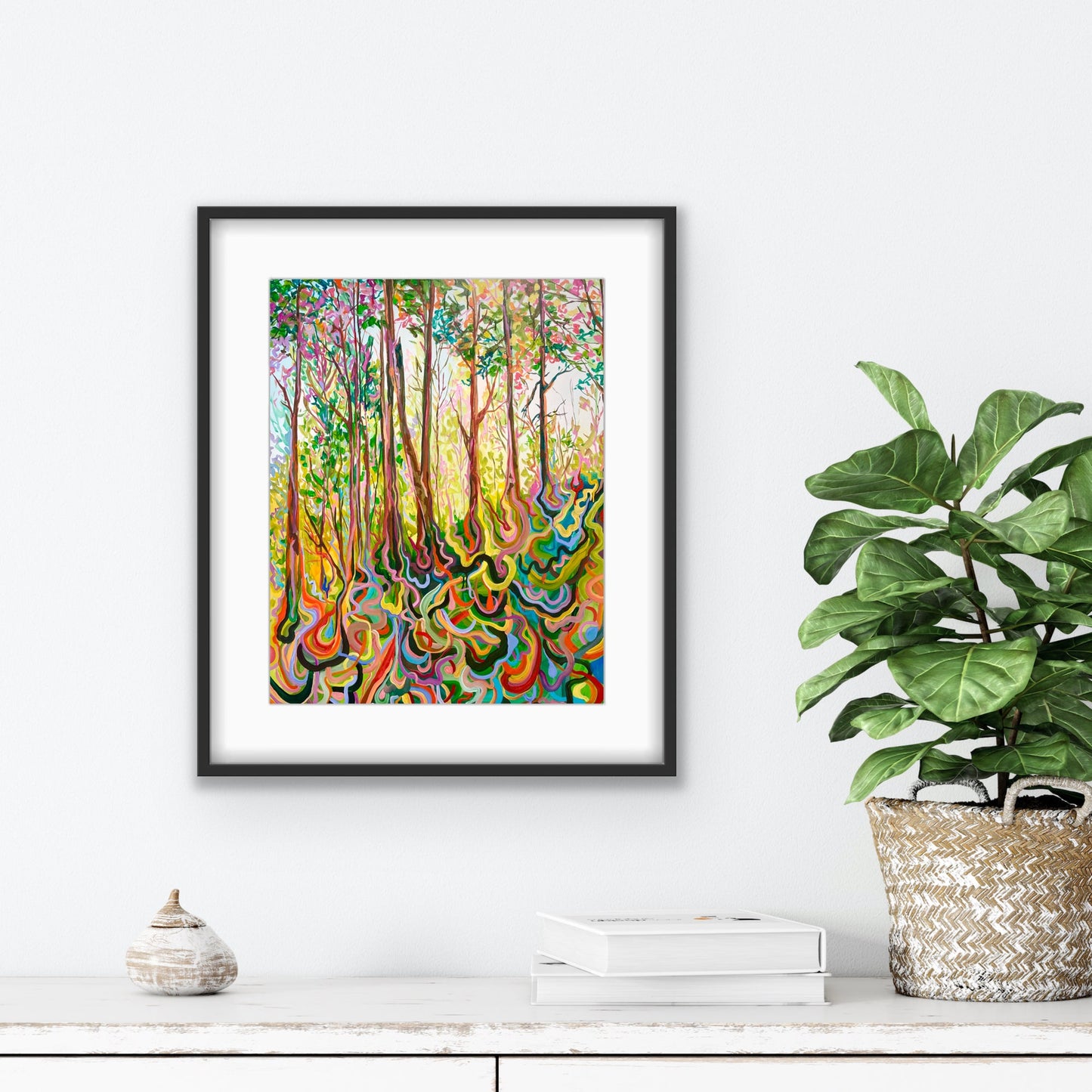 Forest Cathedral Print Anisa Asakawa Art