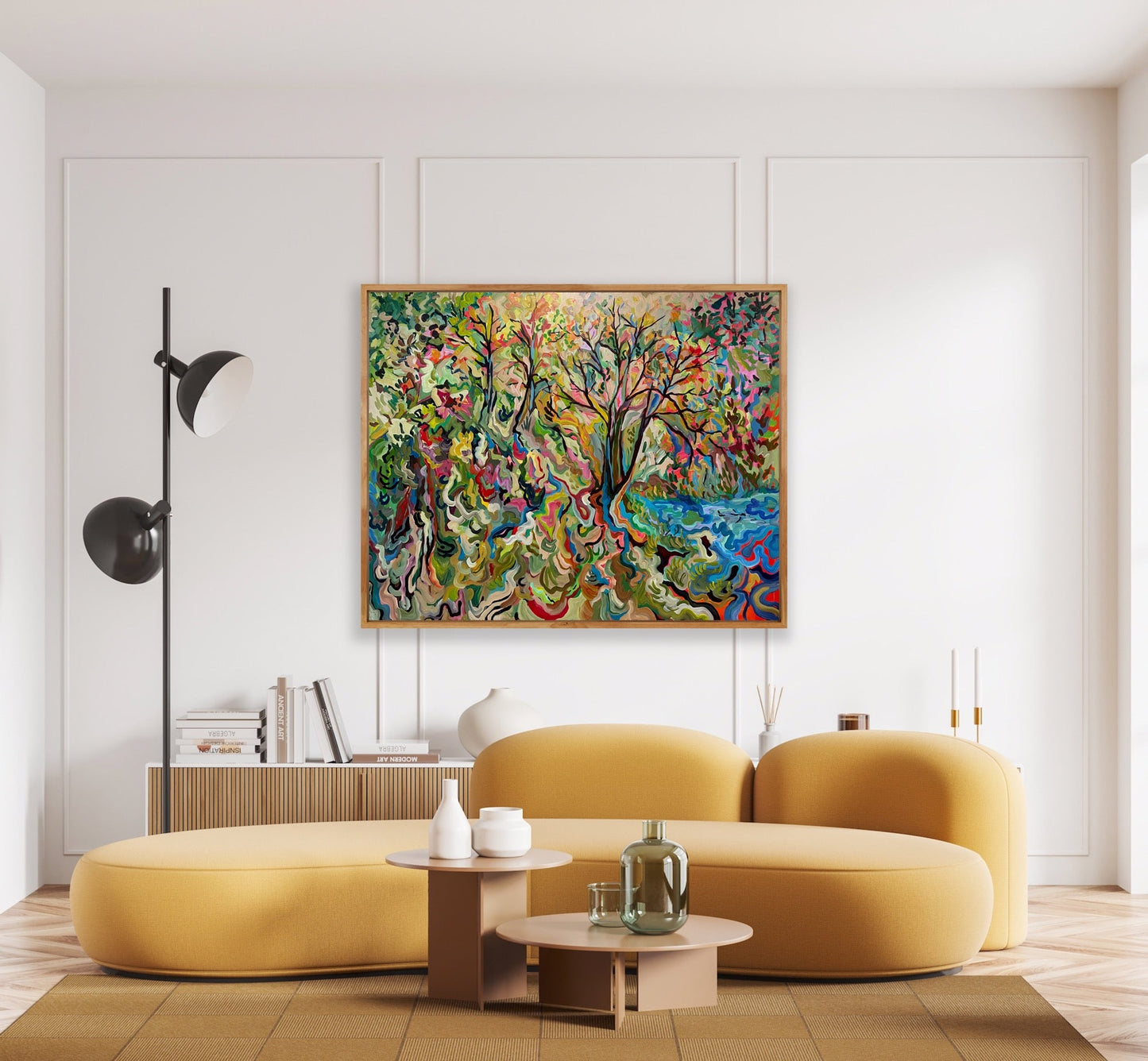 Fluid Form | 48x60 Anisa Asakawa Art