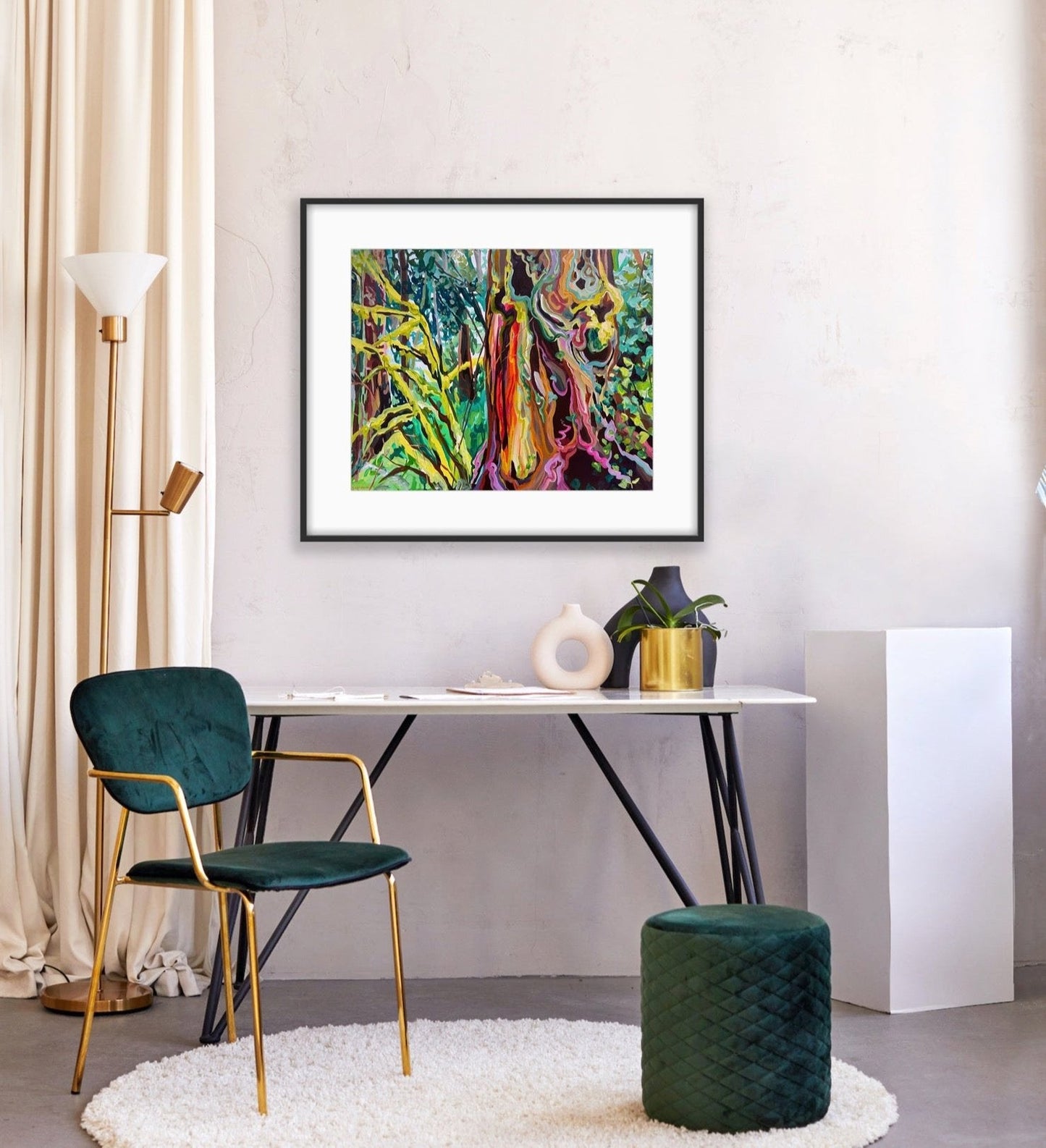 An Old Friend Print Anisa Asakawa Art