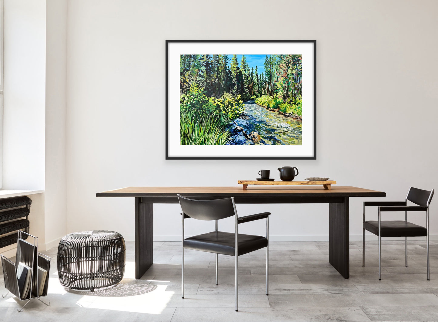 Tumalo Creek in Shevlin Park Print