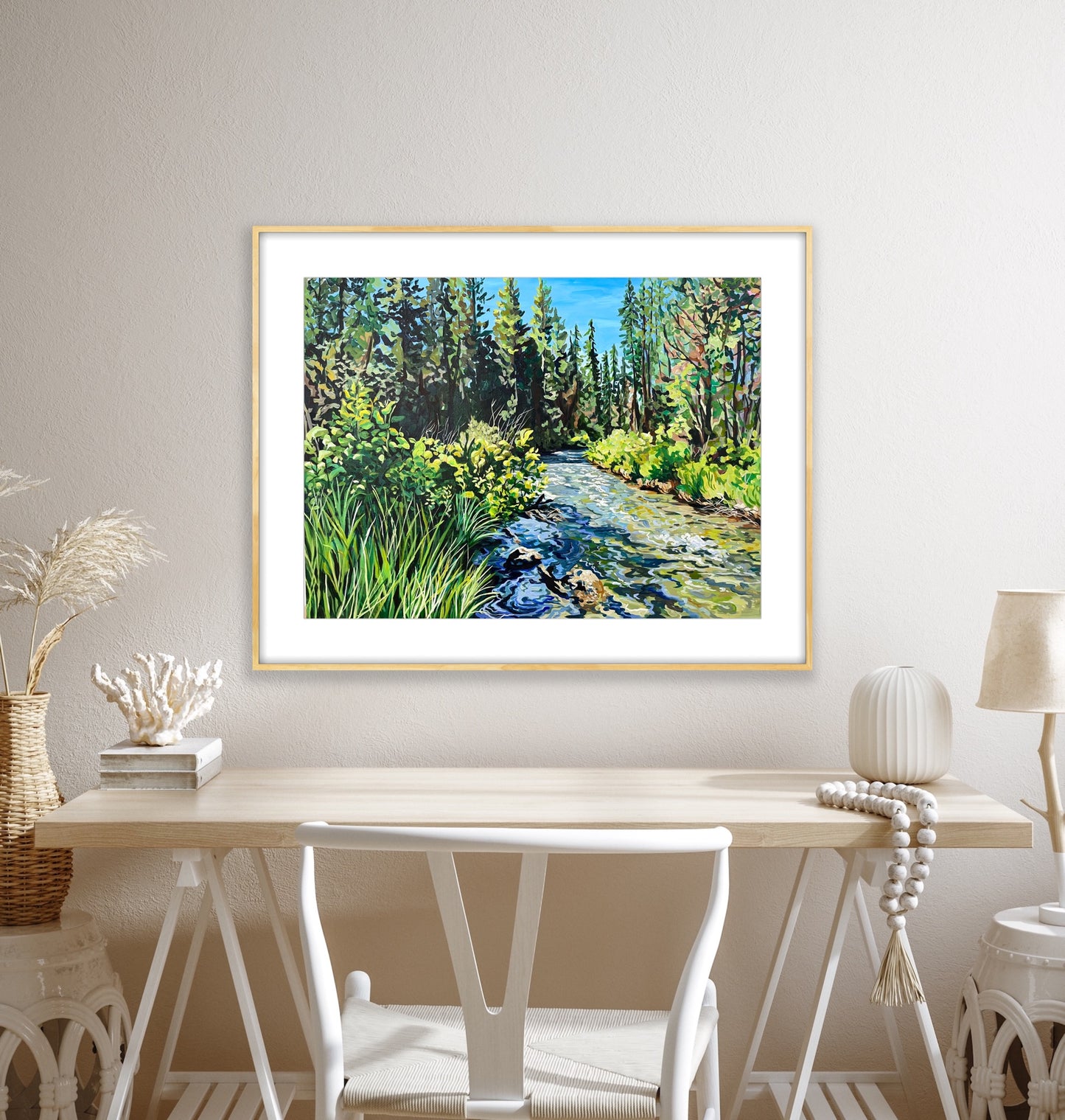 Tumalo Creek in Shevlin Park Print