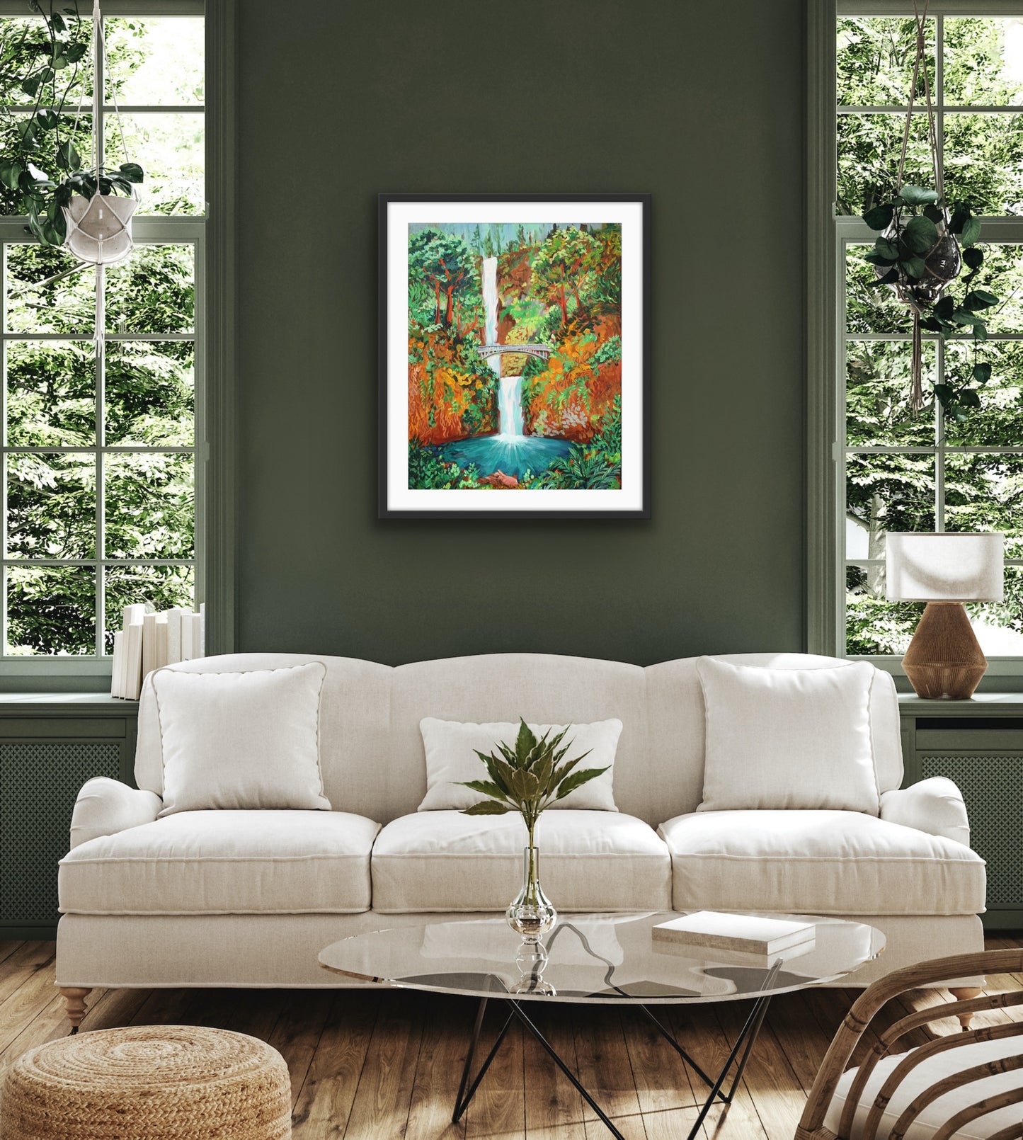 Multnomah Falls Print