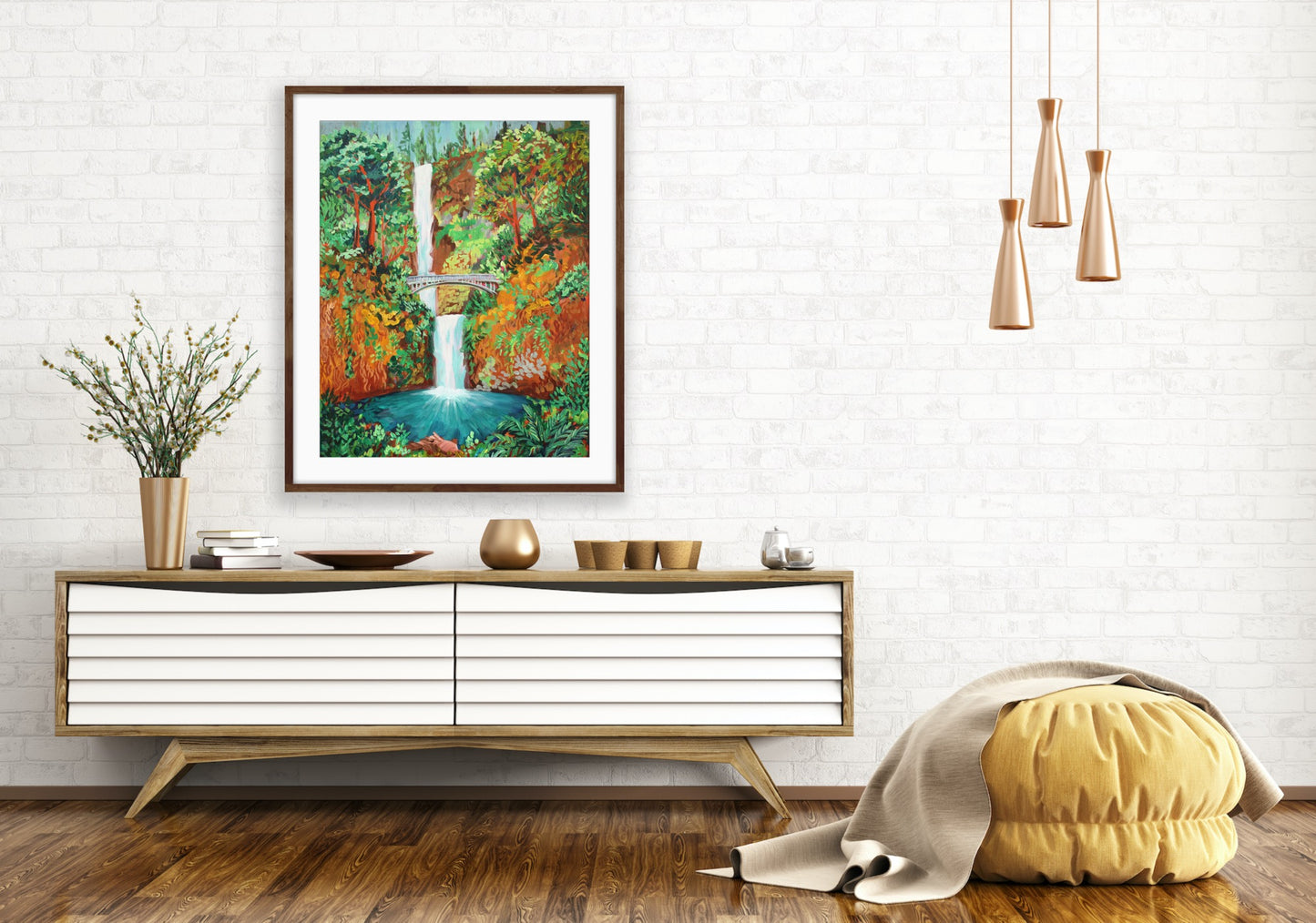 Multnomah Falls Print