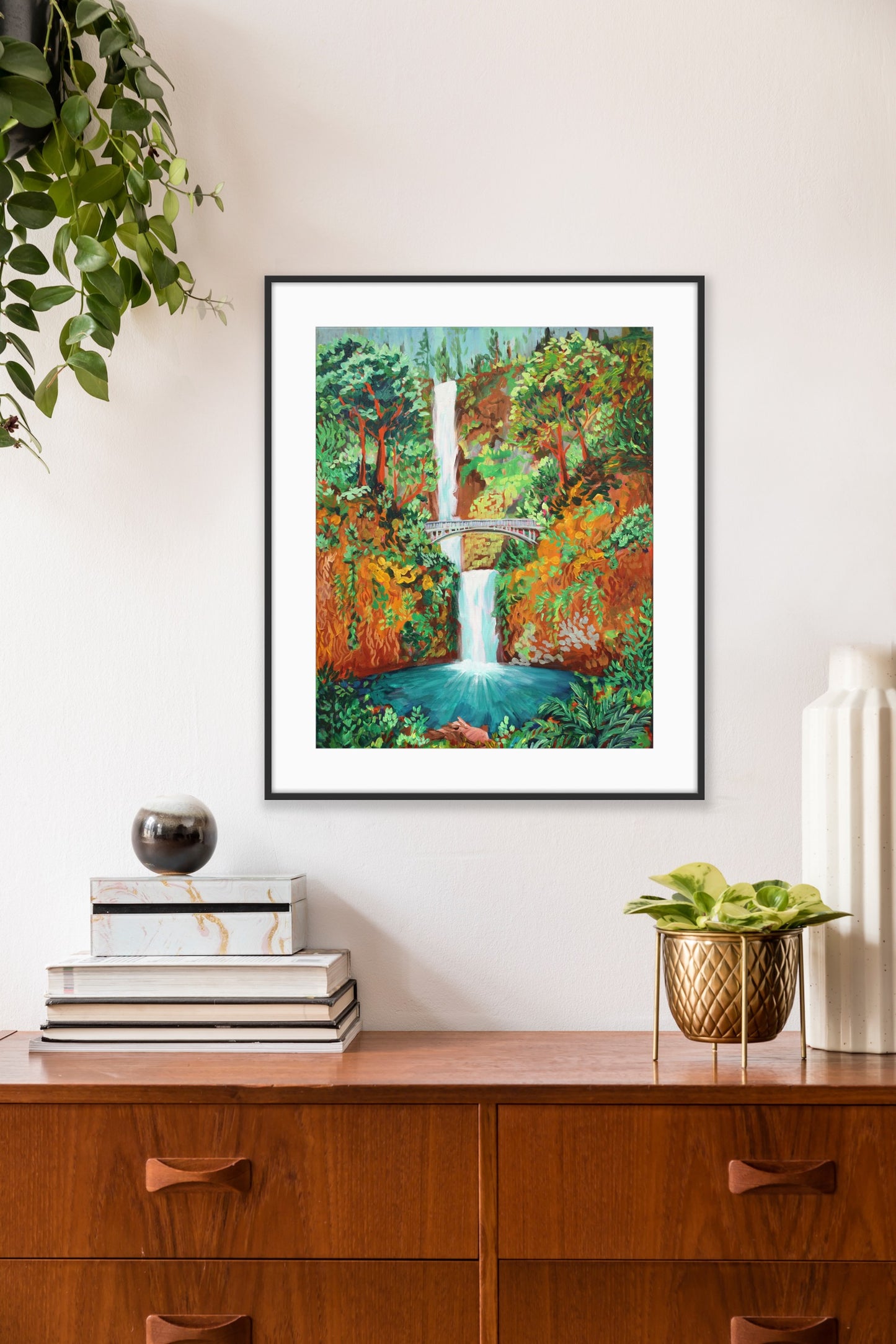 Multnomah Falls Print