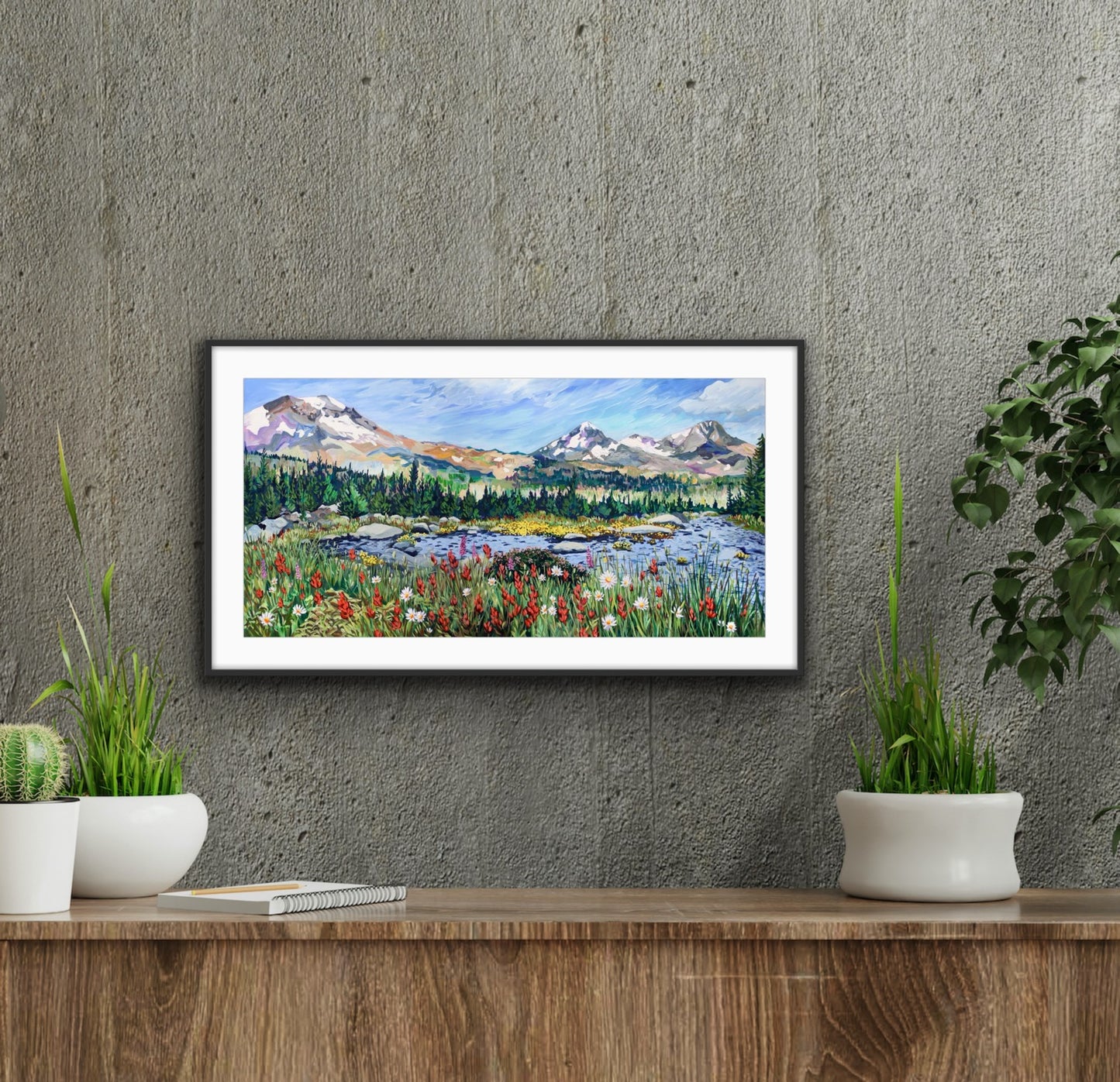 Three Sisters Paradise Print
