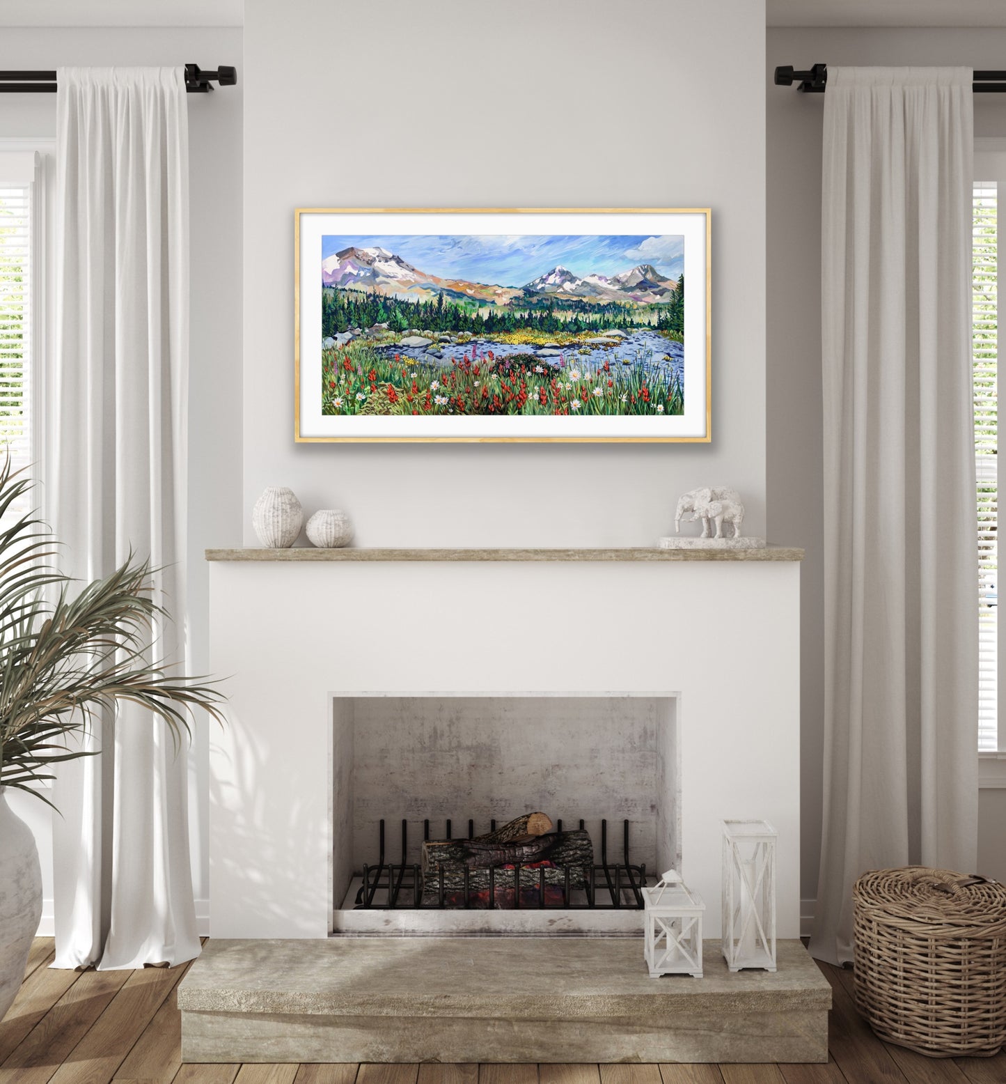 Three Sisters Paradise Print