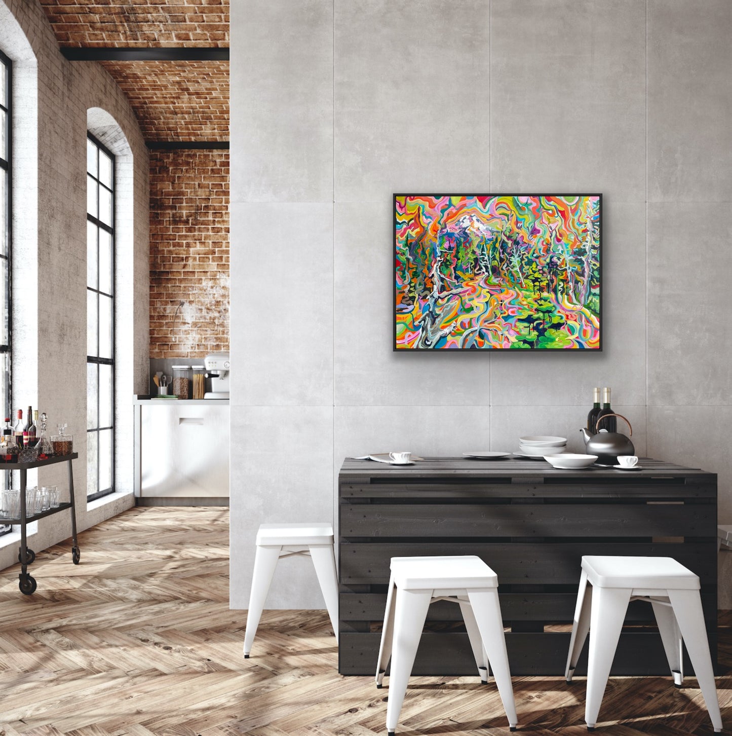 What we cannot see | 30x40