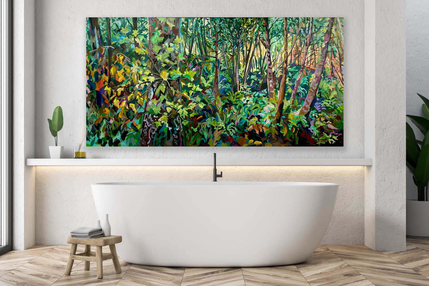 Mosaic Forest | 36x72