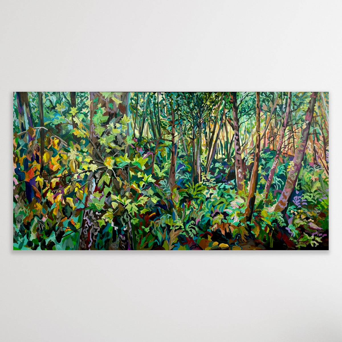 Mosaic Forest | 36x72