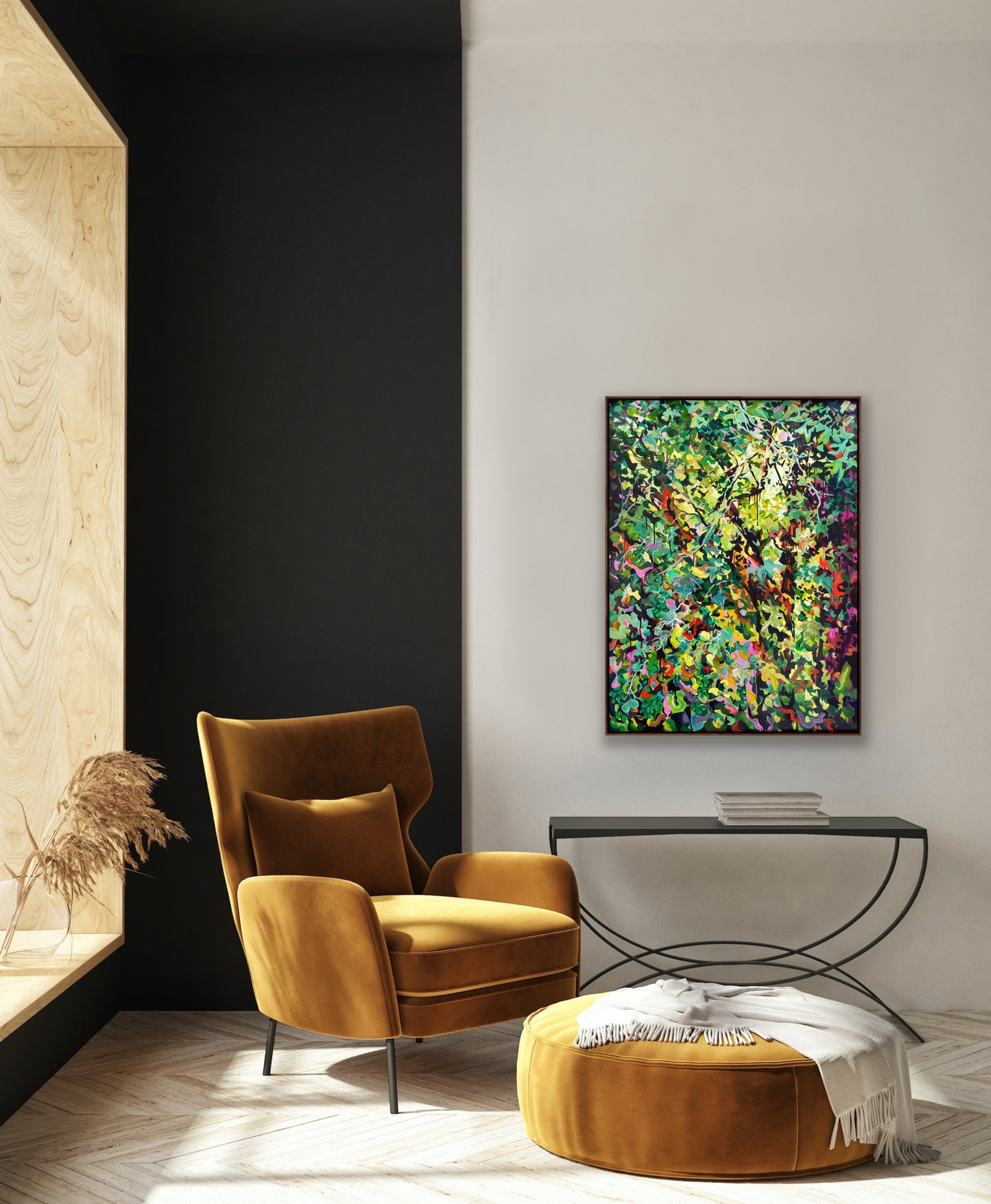 Clinging to the light | 36x48