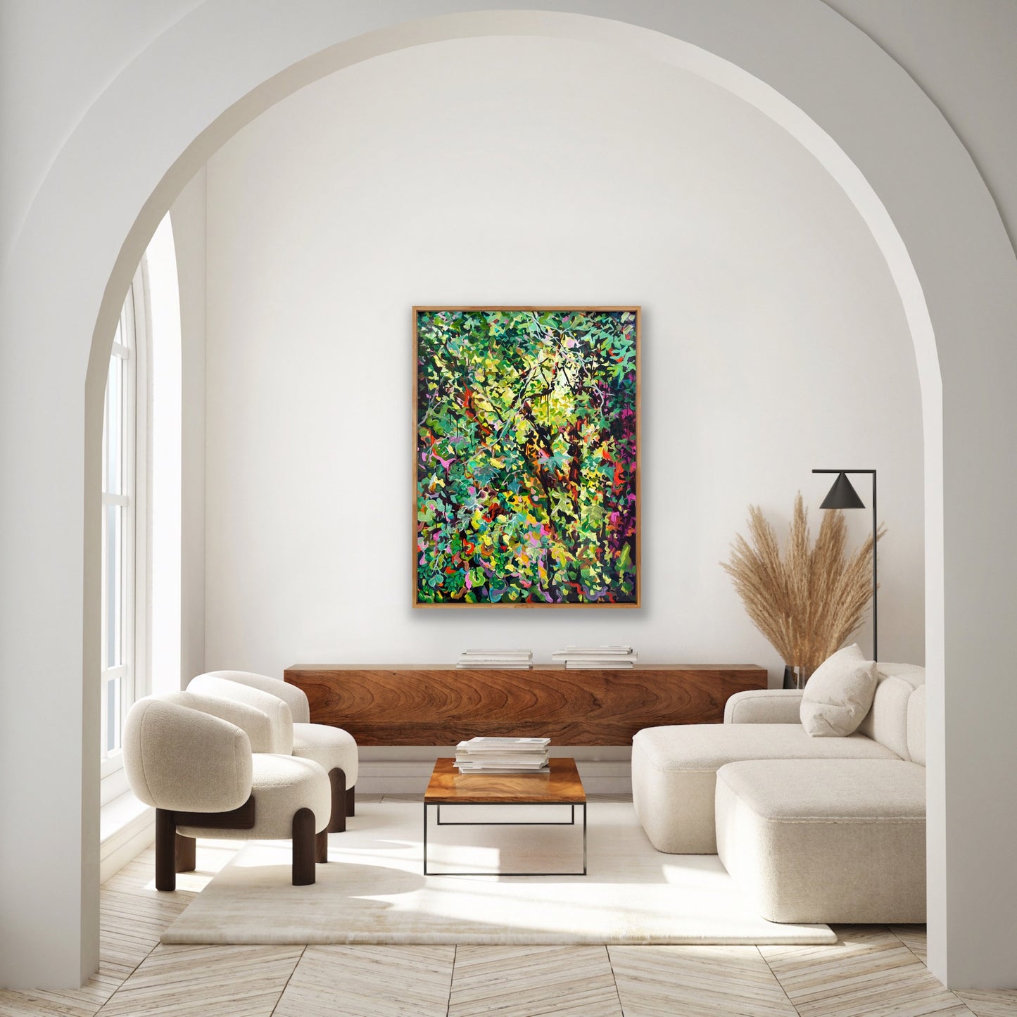 Clinging to the light | 36x48