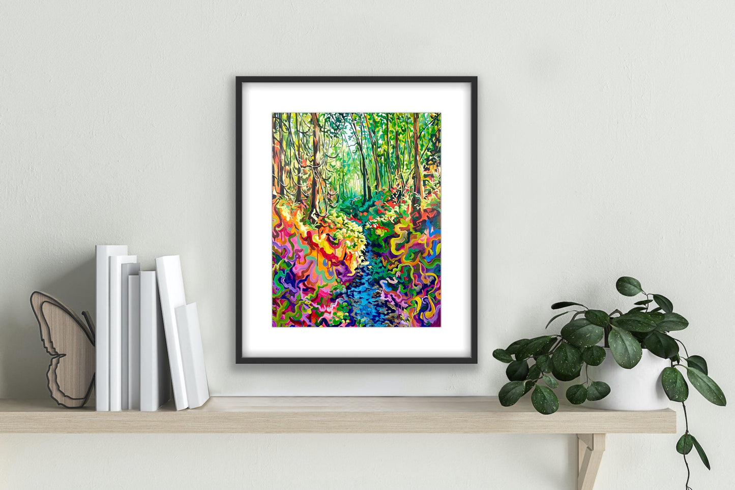 Arboretum Aura Print Anisa Asakawa Art