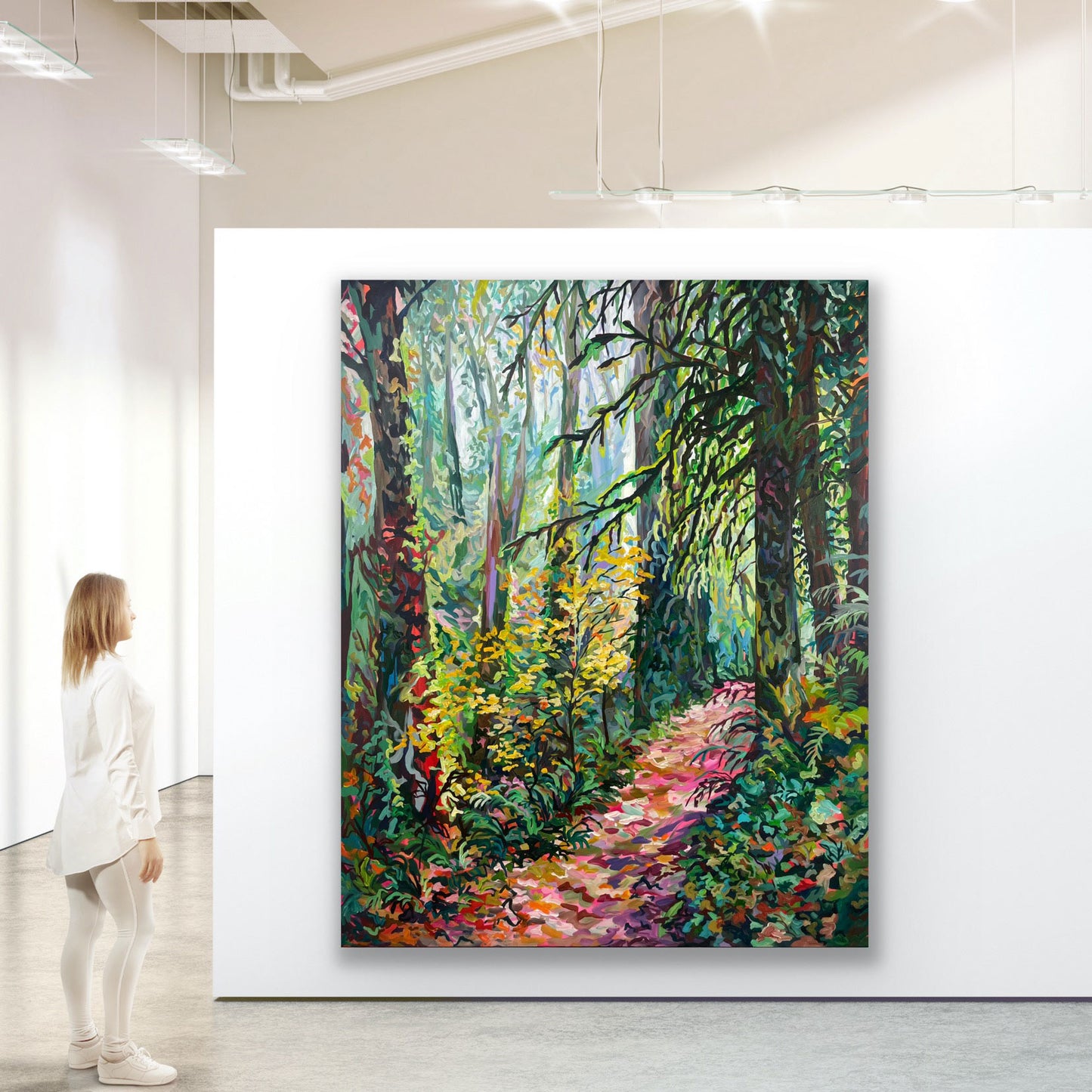 Remembering Color on Cloudy Days | 48x60