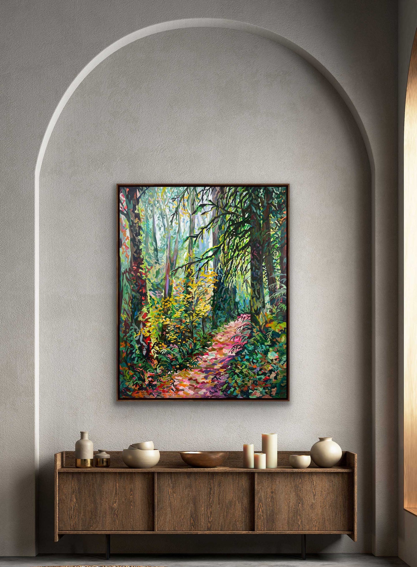 Remembering Color on Cloudy Days | 48x60