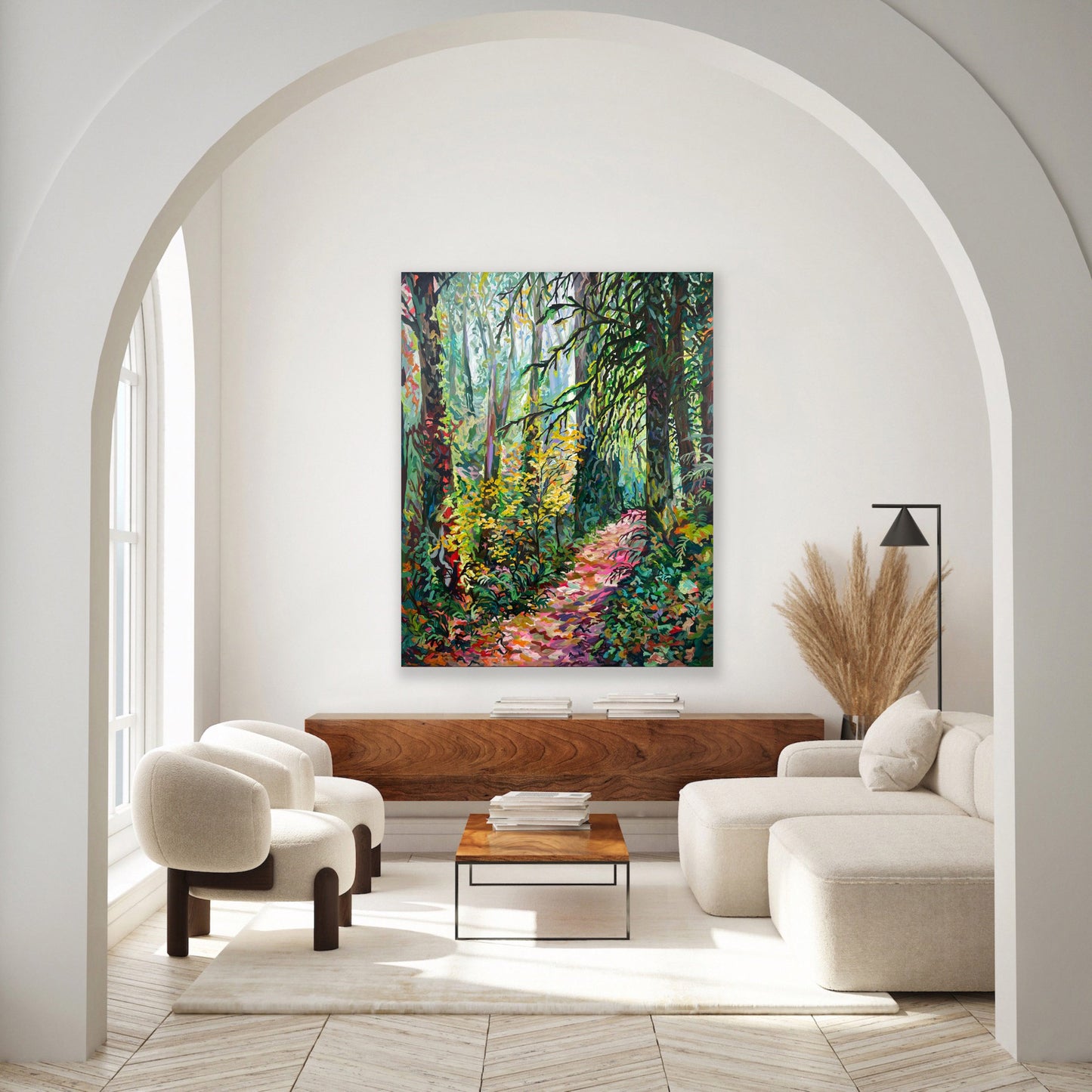 Remembering Color on Cloudy Days | 48x60