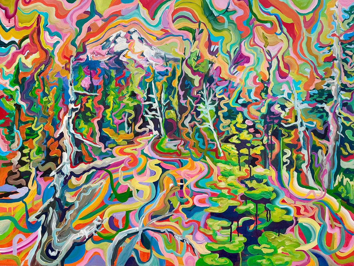 What we cannot see | 30x40