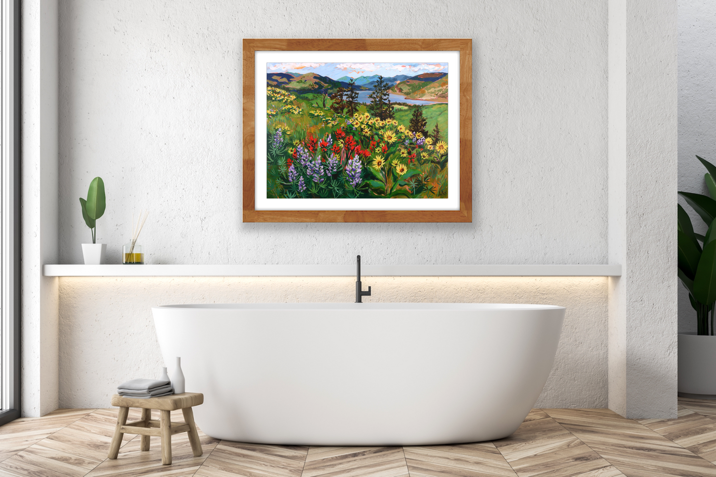 Mosier Wildflowers Print Anisa Asakawa Art