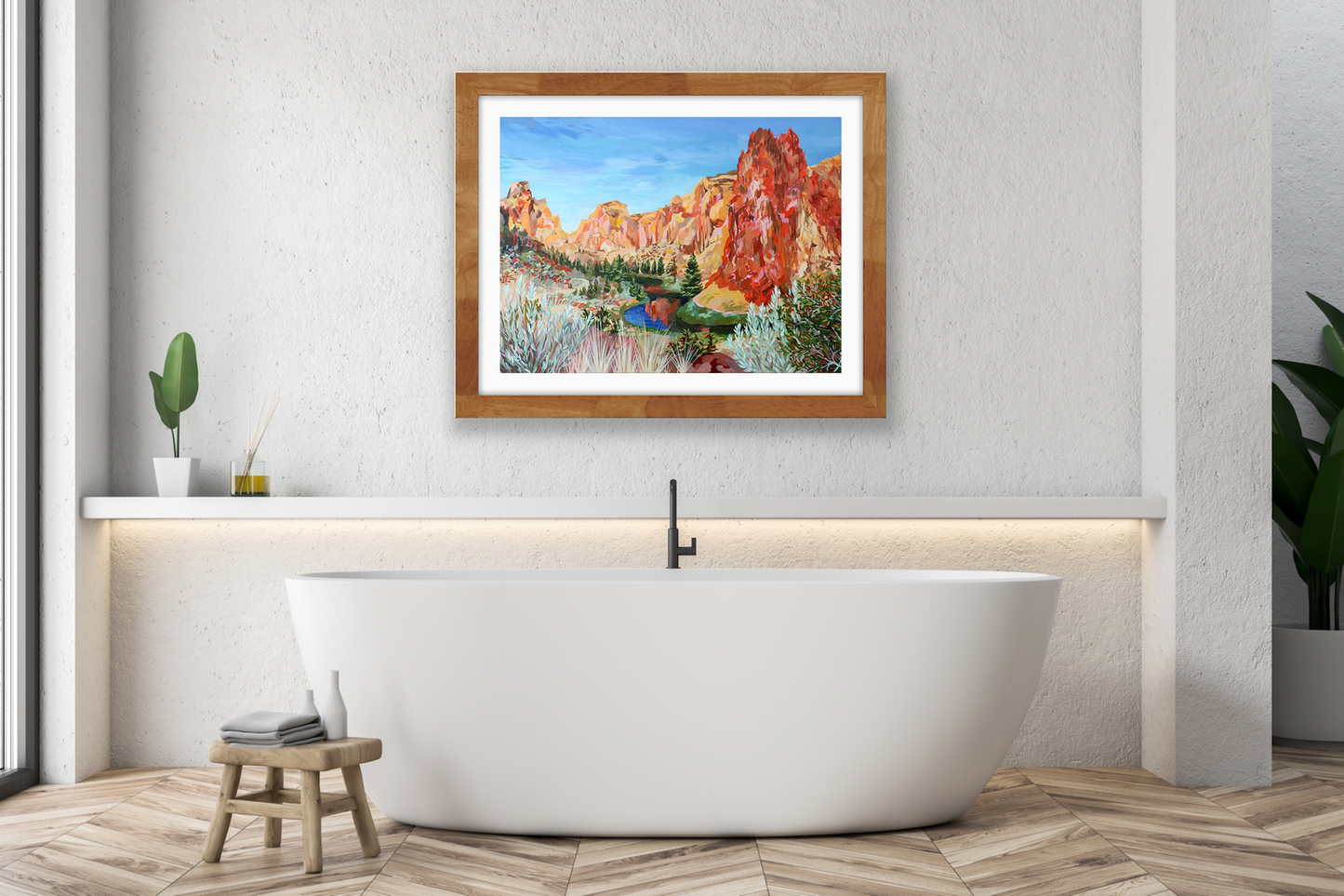 Smith Rock Vista Print Anisa Asakawa Art