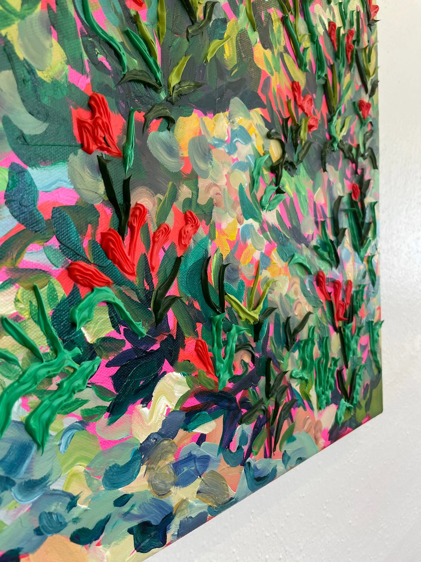 Indian Paintbrush at Mount St. Helens | 36x48 Anisa Asakawa Art
