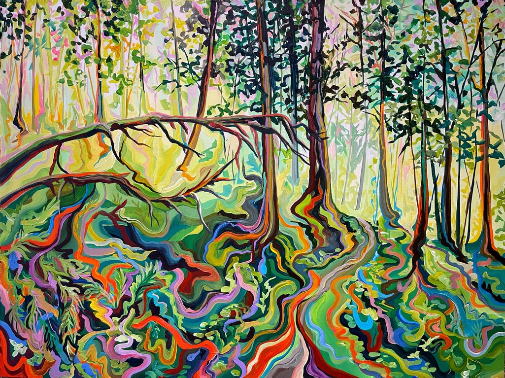 Forest Auras | 30x40