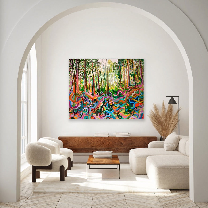 The Rainbow Connection | 48x60