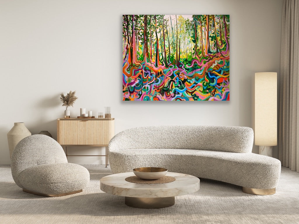 The Rainbow Connection | 48x60