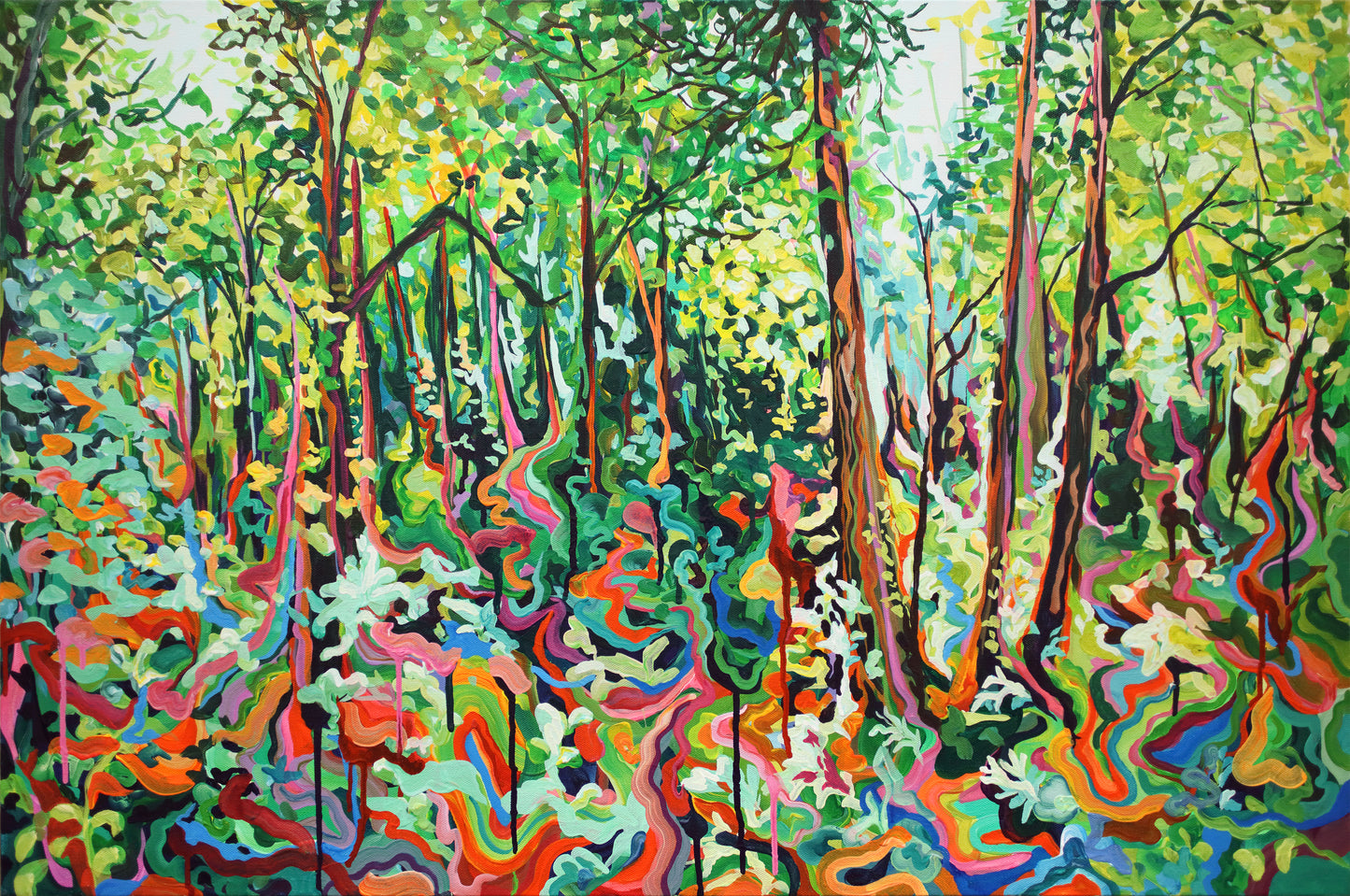Melting Forest | 24x36