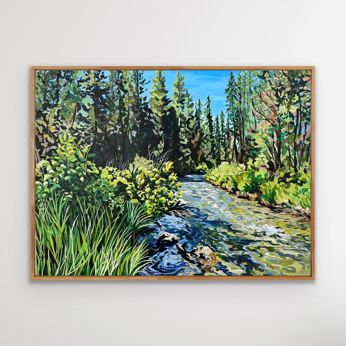 Tumalo Creek in Shevlin Park | 30x40