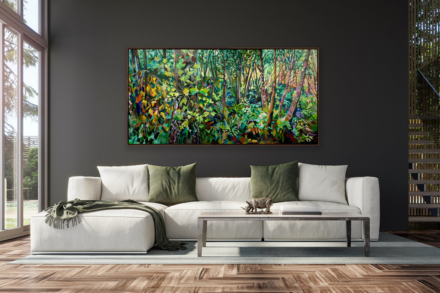 Mosaic Forest | 36x72
