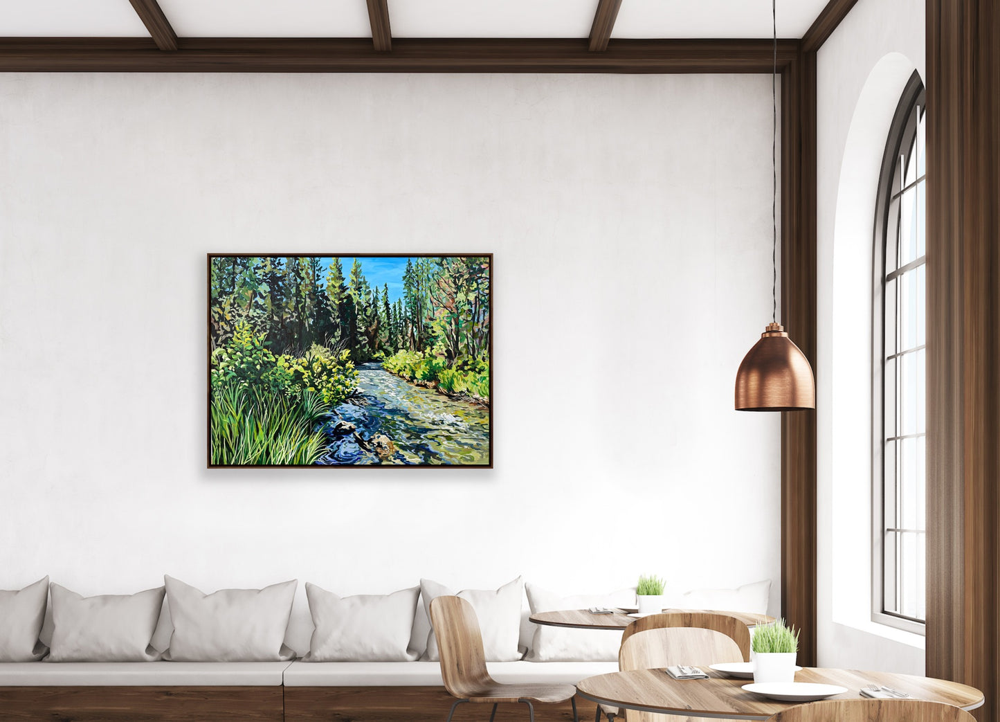 Tumalo Creek in Shevlin Park | 30x40