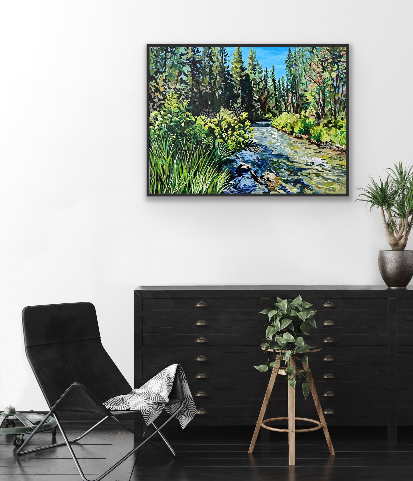 Tumalo Creek in Shevlin Park | 30x40