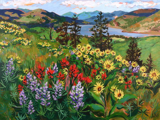 Mosier Wildflowers Print