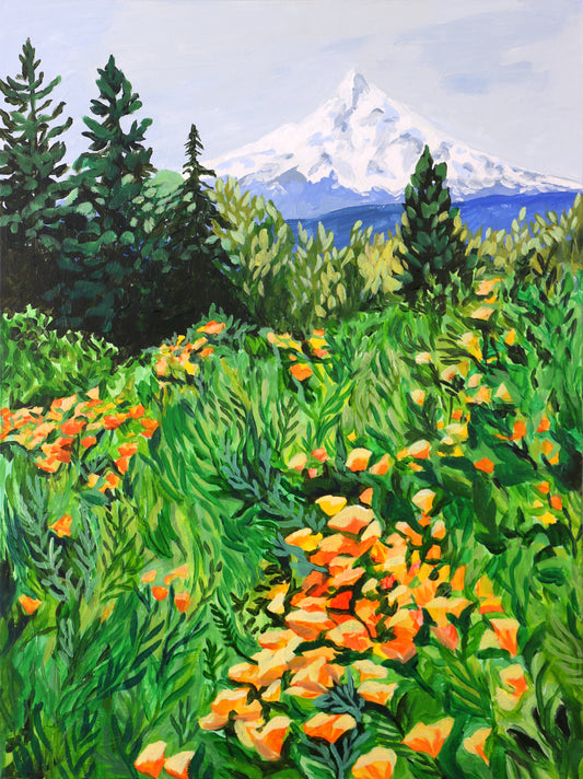 Mount Hood Poppies