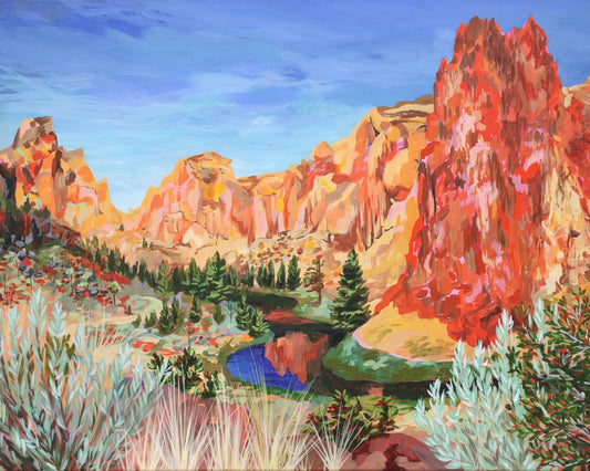 Smith Rock Vista Print