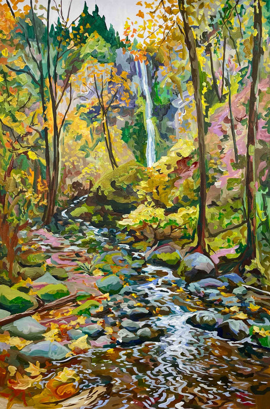 Autumn at Starvation Creek | 24x36