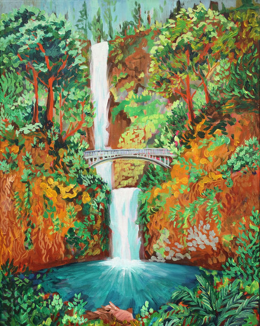 Multnomah Falls Print