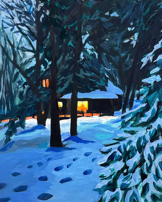 Hot Cider Awaits | 8x10 Anisa Asakawa Art