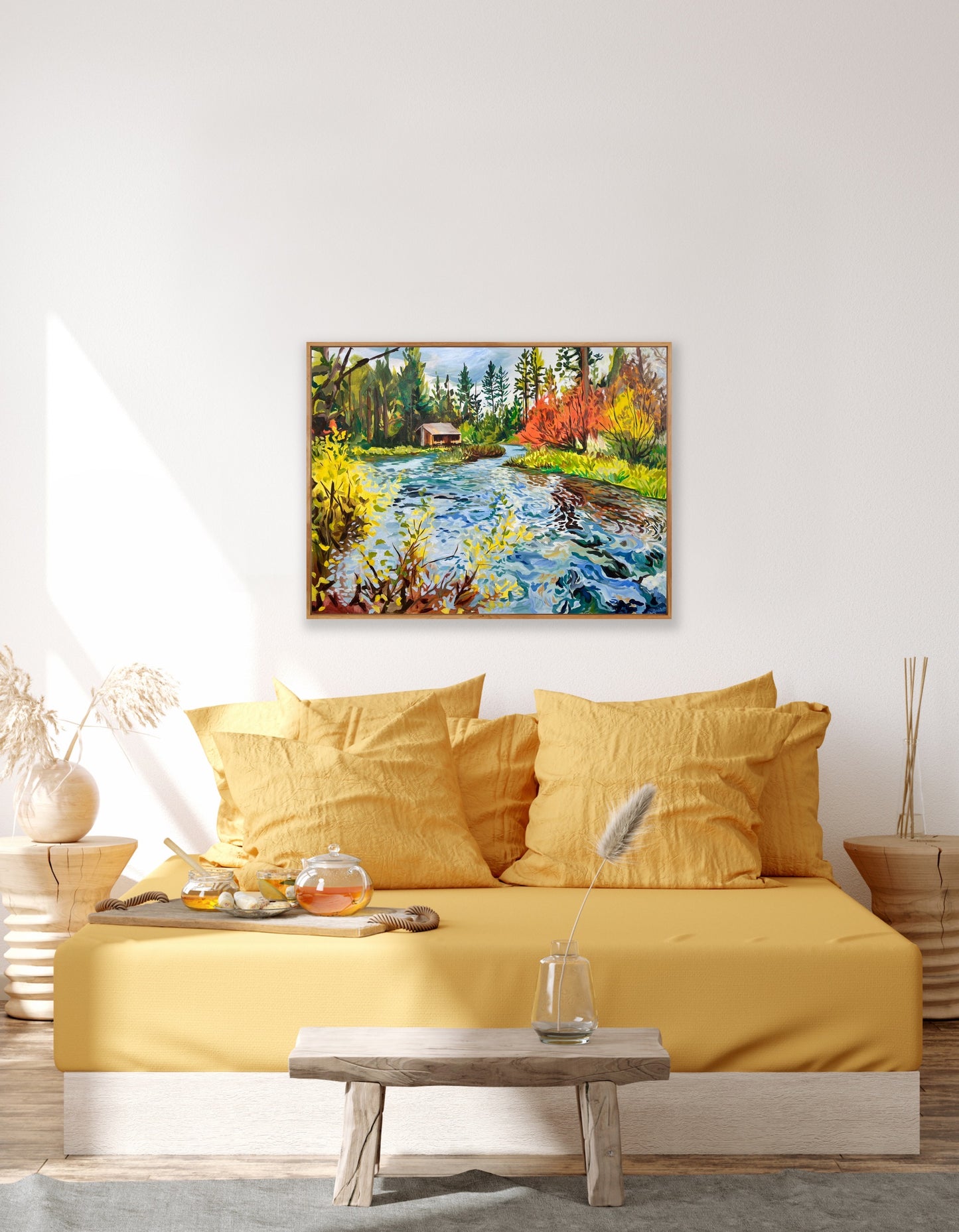 Metolius River in the Fall | 30x40